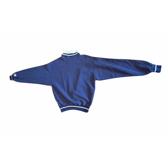 Vintage 90s PSU Penn State University Sports Crewneck Turtleneck Sweatshirt L - Picture 5 of 11